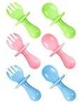 6 Pcs Baby Spoons and Forks for Bab