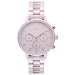 MVMT Nova - Dual Timezone Women’s Wristwatch - Minimalist Dress Watch for Women - 3 ATM/30 Meters Water-Resistant Timepiece - Stainless Steel Analog Women’s Watch with Interchangeable Bands - 38mm,