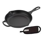 Le Creuset Cast Iron Skillet Pan Handle Glove, 23 cm - Satin Black