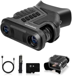 4K Night Vision Googles for Adults, up to 80x Magnification, 48MP Photo