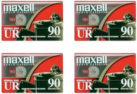 Maxell Normal Bias Ur-90 (20-pack) Standard Size Cassettes