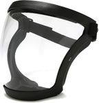 Zipron Full Face Shield Removable Filter Plug Anti Fog for Kitchen Restaurant black| Facility Maintenance & Safety | Personal Protective Equip/PPE | Hard Hats & Face Shields | Face Shields