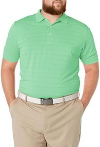 Callaway Men's Vent Short Sleeve Open Mesh Polo Shirt, Vibrant Green, Large