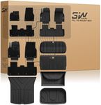 3W Tesla Model Y Juniper 5 Seat 2025 2026 10PCS Floor Mats Not for Standard