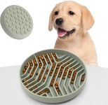 Slow Feeder Dog Bowl for Small Medium Large Breed, Non Slip Silicone Puzzle Bowl & Lick Mat, Slow Down Pet Eating Speed for Prevent Choking Promote Digestion Healthy Dog Bowl, Dishwasher Safe