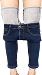 Womens Winter Fleece Lined Stretchy Jeggings High Waisted Skinny Jeans Yoga Denim Pants(UK 8/Tag 27)