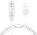 Compatible with AZTTKIA Smart Watch Q18 Charger, 2 Pin Magnetic USB Replacement Charging Compatible with AZTTKIA Q18 1.69" Smart Watch/Q23 Smartwatch/Sookot Q26 Smart Watch 1.69 inch