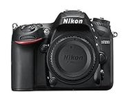 Nikon D7200 Digital SLR Camera Body (24.2 MP, Wi-Fi, NFC) 3.2-Inch LCD Screen Black