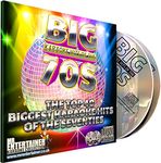 Mr Entertainer Big Karaoke Hits of The 70's (Seventies) - Double CD+G (CDG) Pack. 40 Classic Songs