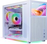 STGAubron Gaming Desktop PC,Intel Core i7-10700KF up to 5.1G,16G DDR4,1T SSD,GeForce RTX 2060 Super 8G GDDR6,600M WiFi,BT 5.0,RGB Fan x 7,RGB Keyboard&Mouse,RGB Mouse Pad,W11H64