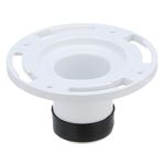 Oatey 43654 PVC Twist-N-Set Closet Flange, 3-Inch