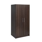 Prepac WEB-1664 Elite Wardrobe Cabinet, 32 Inches, Espresso