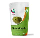 Yogi’s Gift Organic Henna Powder | 100% Natural Henna hair dye | Lawsonia Inermis | 100 gm (3.5 Oz) | No artificial coloring