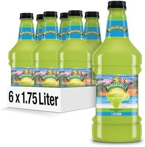 Margaritaville Margarita Mix, 1.75 L bottle (Pack of 6), Fresh Lime Flavored Cocktail Mixer, Premium Ingredients, Perfect for Margaritas and Mocktail Drinks