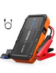 AstroAI S8 Car Jump Starter, 1500A Car Battery Jump Starter Pack for Up to 6.0L Gas & 3.0L Diesel Engines 12V Auto Battery Booster Pack, Portable Jump Box with Jumper Cable and 3 Modes Flashlight