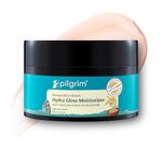 Pilgrim Korean Rice Water Hydra Glow Moisturizer 100Gm with 5 Hyaluronic Acids, 3% Niacinamide, 5 Ceramides | 5x Hydration & Instant Glass Skin | Oil-Free, Lightweight Gel | All SkinTypes | Women,Men