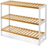 KEPLIN Bamboo Shoe Rack, Easy Build