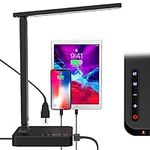 COZOO LED Desk Lamp with 3 USB Char