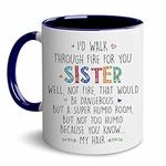 BSQUIELE Sister Coffee Mug, Sister 