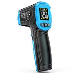 Aicevoos Infrared Thermometer Gun Laser Thermometer Gun, Handheld Heat Temperature Gun with Adjustable Emissivity for Cooking, Grill & Engine | -58°F to 1112°F | NOT for Humans (G600A)