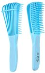 Beauté Secrets Paddle Detangling Hair Brush for Adults and Kids - Suitable for Wet & Dry Hair - Removes Knots and Tangles Pain-Free - Gentle and Effective Hair Detangler for Smooth and Manageable Hair - Professional Salon-Quality Hair Care Tool