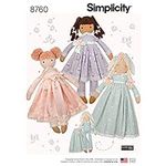 Simplicity US8760OS Stuffed Doll To