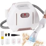 YUCHENGTECH Carpet Steam Cleaner 3in1 Handheld Spot Carpet and Upholstery Steam Cleaner with Carpet Brush 2600W Handheld Steam Cleaner with Cleaning Brush Vacuum Cleaner with Dust Extraction Nozzle