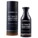 The Pro Stuff - Ultimate Car Leather Conditioner | Shine, Nourish, Protect | Easy Apply, Long Lasting, No-Residue | Leather Care for Car, Upholstery, Couch, Glove, Jacket, Purse, Shoe | 295ml