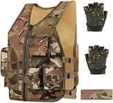 Green Bean Kids Outdoor Tactical Ve