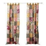 Greenland Home Antique Chic Patchwork Panel Pair