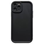 Puxicu Slim Case for iPhone 11 Pro, Enhanced Camera Protection, Shockproof Skin-Friendly Touch Soft Case Cover for iPhone 11 Pro Phone 5.8 inch, Black