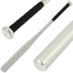 DNA 28" Silver and Black Aluminium Alloy Lightweight Baseball Softball Rounders Bat Full Size Adults and Teens