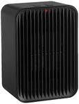 Amazon Basics 520 Watt Electric Space Heater with Thermostat, Black