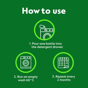 Dettol Washing Machine Cleaner, Lemon 250ml – Odour Removal