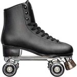 Impala Rollerskates Impala Quad Skate (Big Kid/Adult) Black 7 (US Men's 5, Women's 7) M