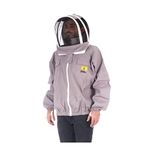 GOLDBEE BEEKEEPERS BEEKEEPING JACKET PROTECTION VEIL 260gsm ADDED PROTECTION - GREY (XXX Large)