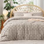 Bedsure Queen Comforter Set - Linen