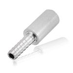 Joywayus Aeration Stone 0.5 Micron Home Brew Beer Wine Oxygenation Stone 3/8" Barb Stainless Steel