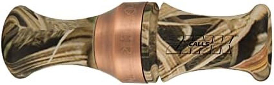 Zink Calls Power Hen 2 (PH-2) Polycarbonate Double Reed Durable Hunting Waterfowl Duck Game Call, Oak/Shadowgrass Blades