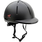 Red Horse Equestrian Kids Junior Rh Rider Breathable Riding Event Safety Helmet