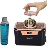 iSonic® Miniaturized Commercial Ultrasonic Cleaner DS310 with Cleaning Solution Concentrate CSGJ01, 110V