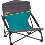 Uquip Sandy Beach Chair Camping Chair Folding Chair Foldable Low 120 kg Blue/Grey