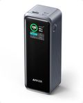 Anker Prime Power Bank, 27,650mAh 3-Port 250W Portable Charger (99.54Wh) Smart App, Compatible with Lenovo, HP, Dell, Microsoft, Macbook, iPad, iPhone, Apple Watches, Samsung and other Android Devices