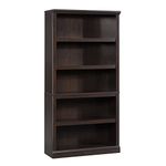 Sauder 5-Shelf Bookcase, Jamocha Wood Finish