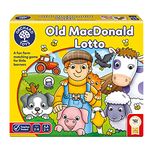 Orchard Toys Old Macdonald Lotto, A Farm Themed Memory Game, For Children Age 2-6, Perfect First Game, Party Gift, Educational Toy