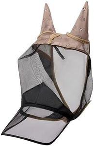 TSZ Fly Free Ride Fly Mask Ears + Nose Cover - UV-Resistant Breathable