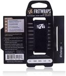 Gruv Gear S7G FretWrap, Fret Wrap, String Dampener, Bass Mute, Guitar Fret Wrap, Acoustic Mute, GruvGear, Damper, Electric Guitar FretWrap, Resonance for Tapping & Recording - Pack of 1, Black Medium