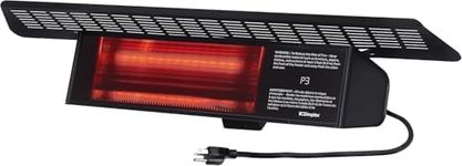 DIMPLEX DIRP15A10GR Indoor/Outdoor Electric Infrared Heater, 1500W, 120V, PLUG-IN