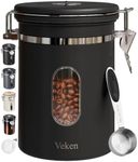 Veken Coffee Canister with Window, 