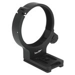 Haoge LMR-C100 Lens Collar Replacement Foot Tripod Mount Ring D for Canon EF 100mm f/2.8L Macro is USM Lens Built-in Arca Type Quick Release Plate